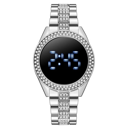 New Style Diamond-Encrusted Ladies Sports Fashion Personalized Electronic Watch Limorista
