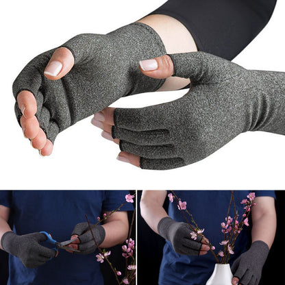 Fingerless Pressure Gloves Arthritis Rehabilitation Training Nursing Gloves Limorista