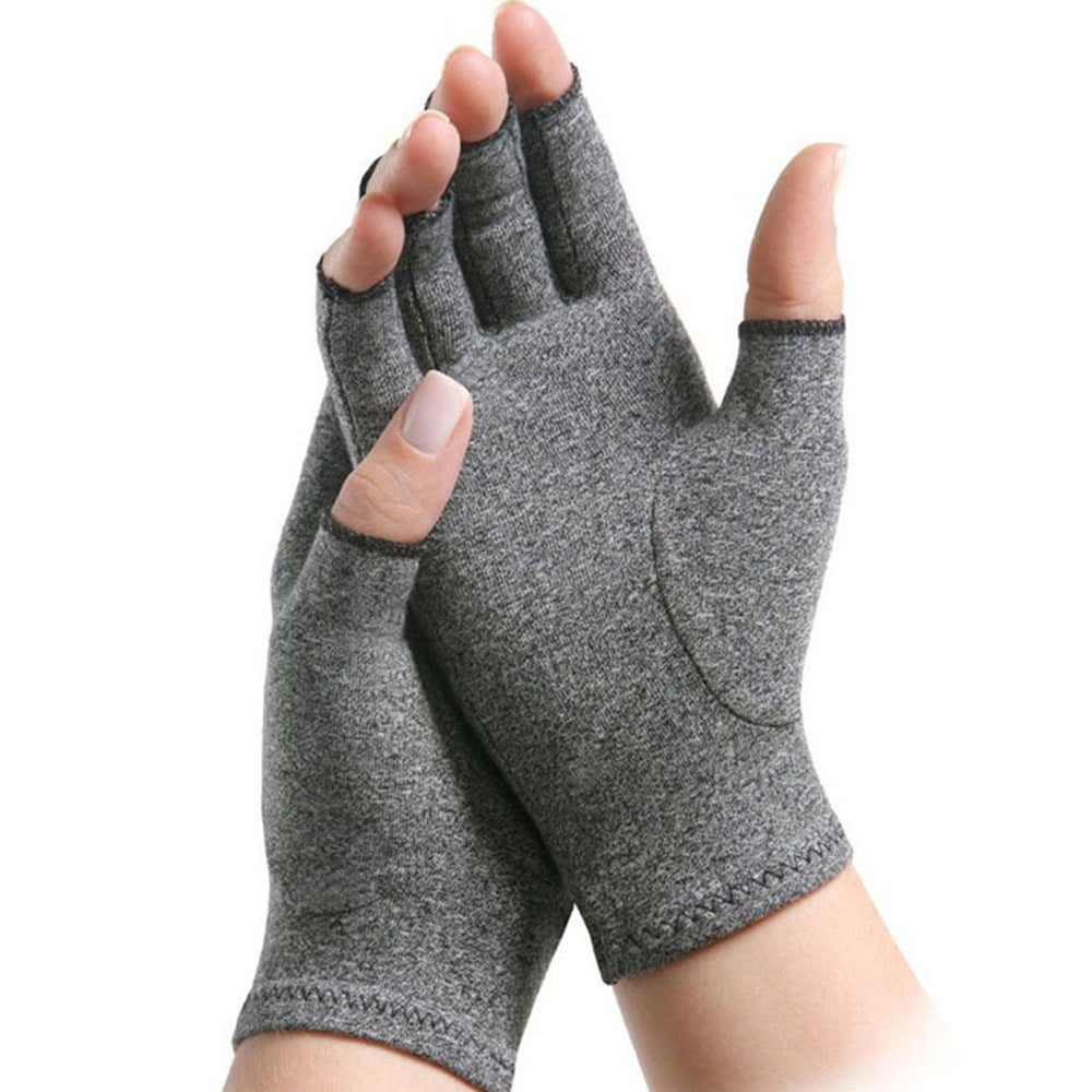 Fingerless Pressure Gloves Arthritis Rehabilitation Training Nursing Gloves Limorista