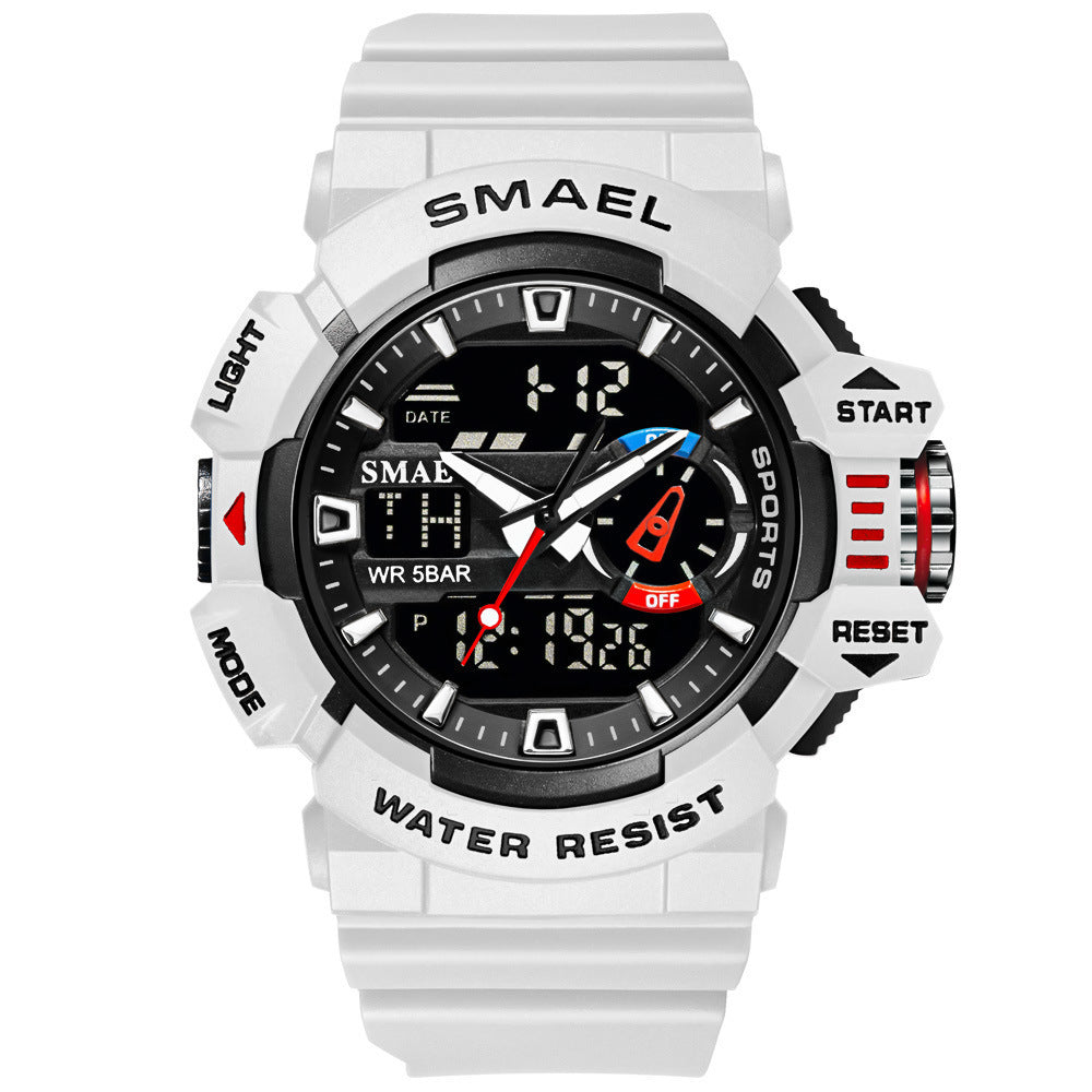 Multifunctional Cool Personality Sports Waterproof Electronic Watch Limorista
