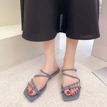 Flat Strap Sandals Limorista