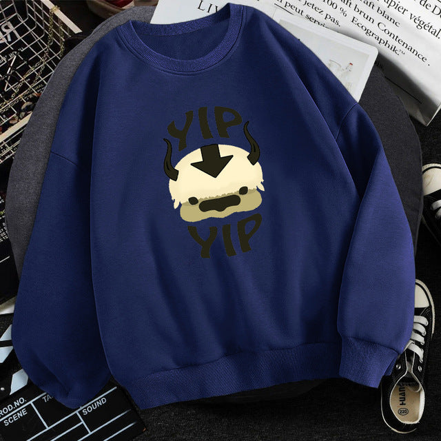 Man New Fleece Sweatshirts Avatar The Last Airbender Limorista