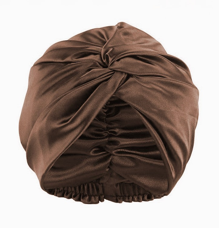 Double Layer  Silk Silk Nightcap Without Any Mark Limorista