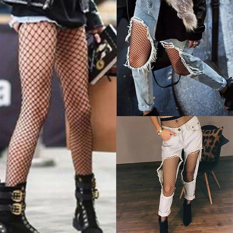 Hollow Out Pantyhose Women Stockings Club Party Hosiery Mesh Limorista