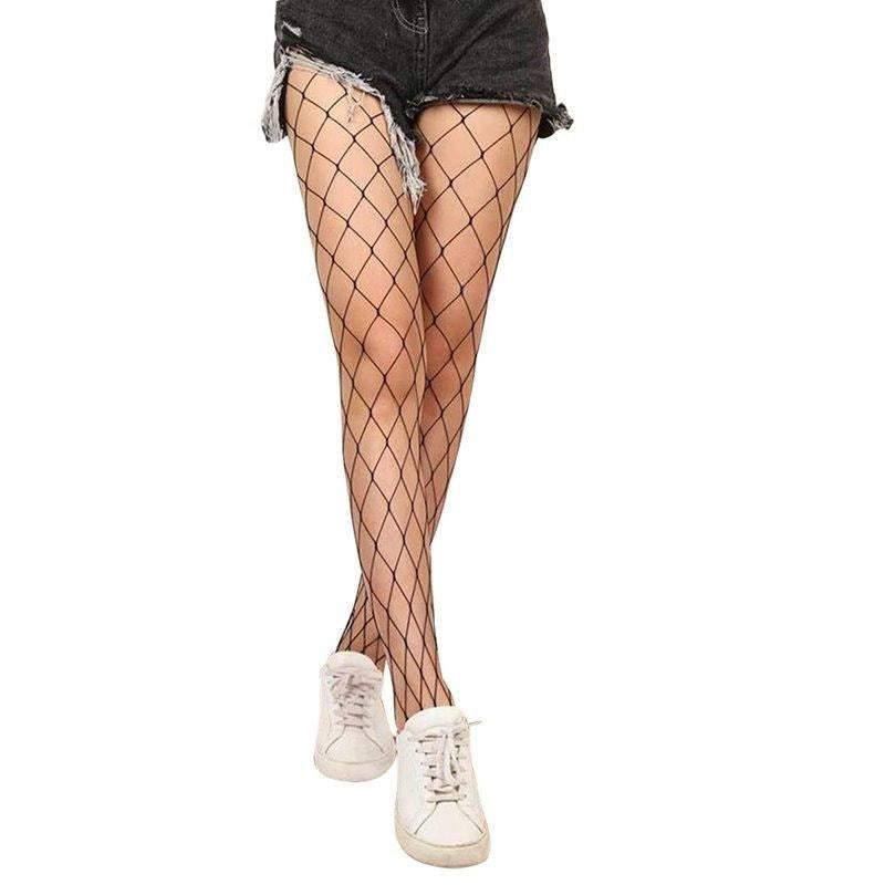Hollow Out Pantyhose Women Stockings Club Party Hosiery Mesh Limorista