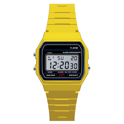 Digital Display Waterproof Round Watch  Children Electronic Watch Limorista