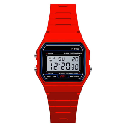 Digital Display Waterproof Round Watch  Children Electronic Watch Limorista