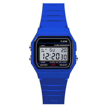 Digital Display Waterproof Round Watch  Children Electronic Watch Limorista