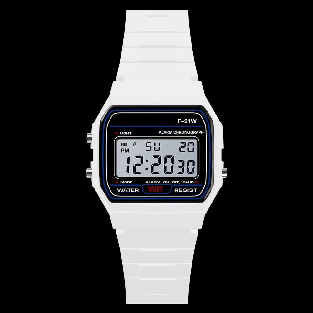 Digital Display Waterproof Round Watch  Children Electronic Watch Limorista