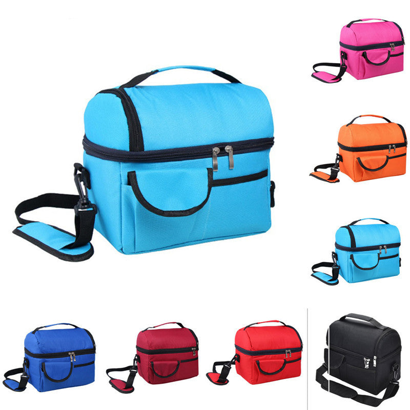 Bag Box Cooler For Men &amp; Women Heavy Duty Oxford Nylon-Blac Limorista