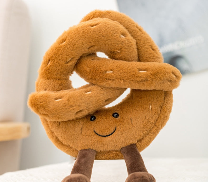 Creative Bread Dessert Pillow Blanket Simulation Toy Blanket Limorista