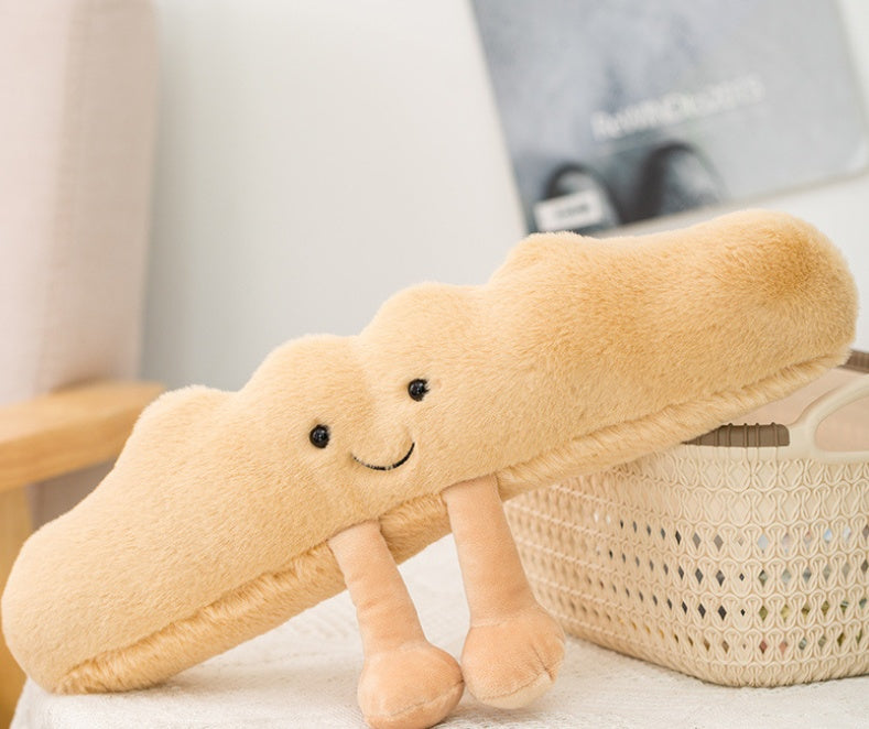 Creative Bread Dessert Pillow Blanket Simulation Toy Blanket Limorista