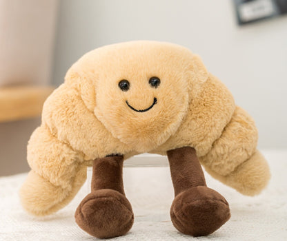 Creative Bread Dessert Pillow Blanket Simulation Toy Blanket Limorista