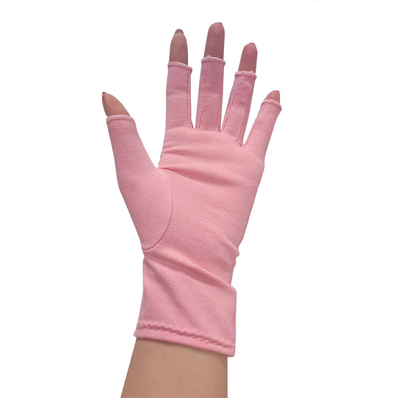 Breathable Health Care Half Finger Gloves Limorista