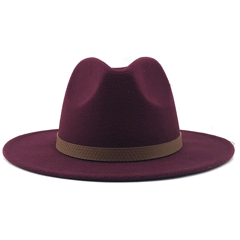 Top Hat With Flat Brim And Big Brimmed Hat Limorista