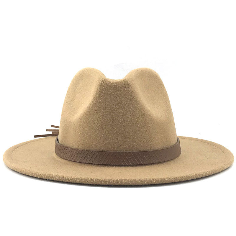 Top Hat With Flat Brim And Big Brimmed Hat Limorista