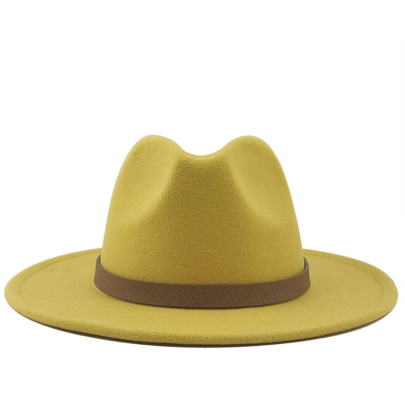 Top Hat With Flat Brim And Big Brimmed Hat Limorista
