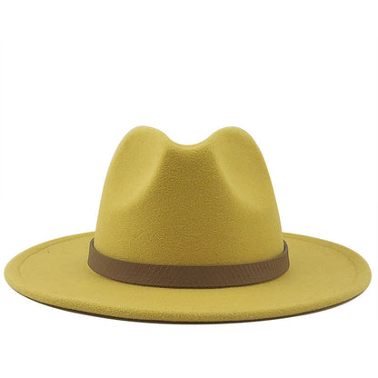 Top Hat With Flat Brim And Big Brimmed Hat Limorista