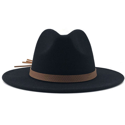 Top Hat With Flat Brim And Big Brimmed Hat Limorista
