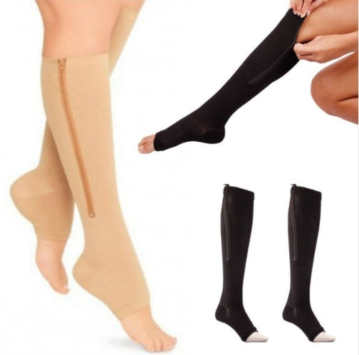 Pressure exposed toe compression socks Limorista
