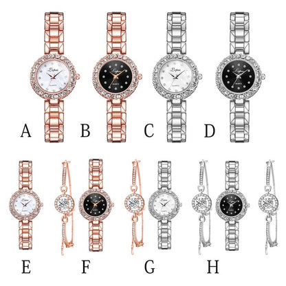 Watches-Set Bangle Clock Bracelet Wrist-Watch Quartz Women Fashion Ladies Brand Luxury Limorista