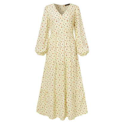 Ruffled Fashion Casual Floral Plus Size Dress Limorista