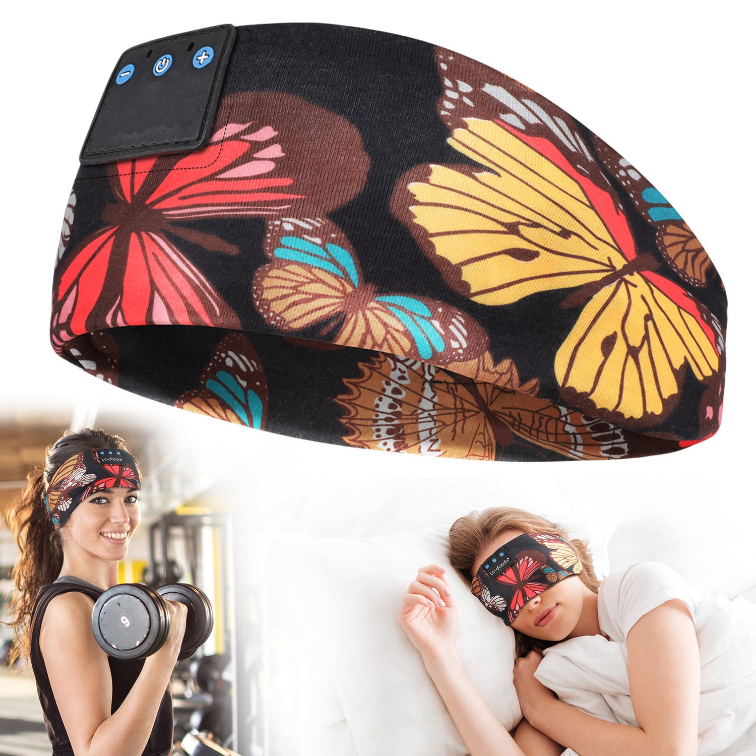 Wireless Bluetooth-compatible Sports Headband Fitness Anti-sweat Limorista