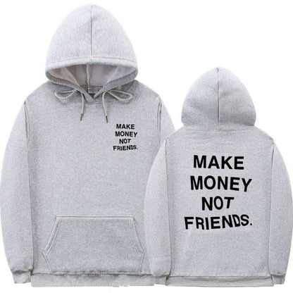 Letter printed Hoodie men&