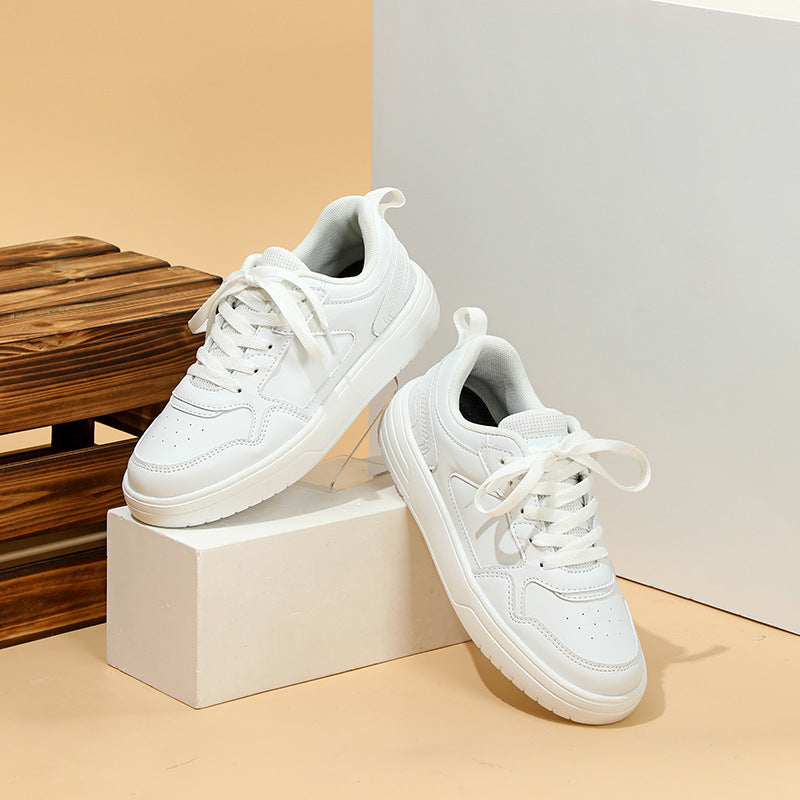 Fashionable All-match White Shoes Comfortable And Breathable Limorista