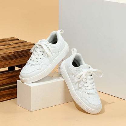 Fashionable All-match White Shoes Comfortable And Breathable Limorista