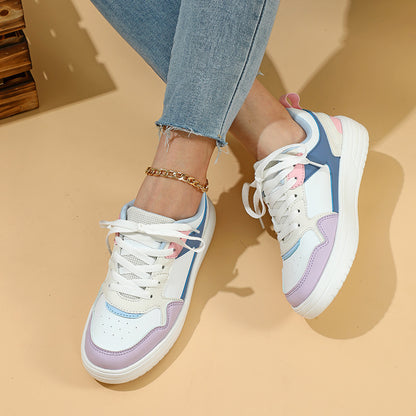 Fashionable All-match White Shoes Comfortable And Breathable Limorista