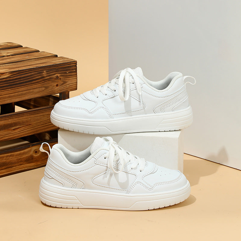 Fashionable All-match White Shoes Comfortable And Breathable Limorista