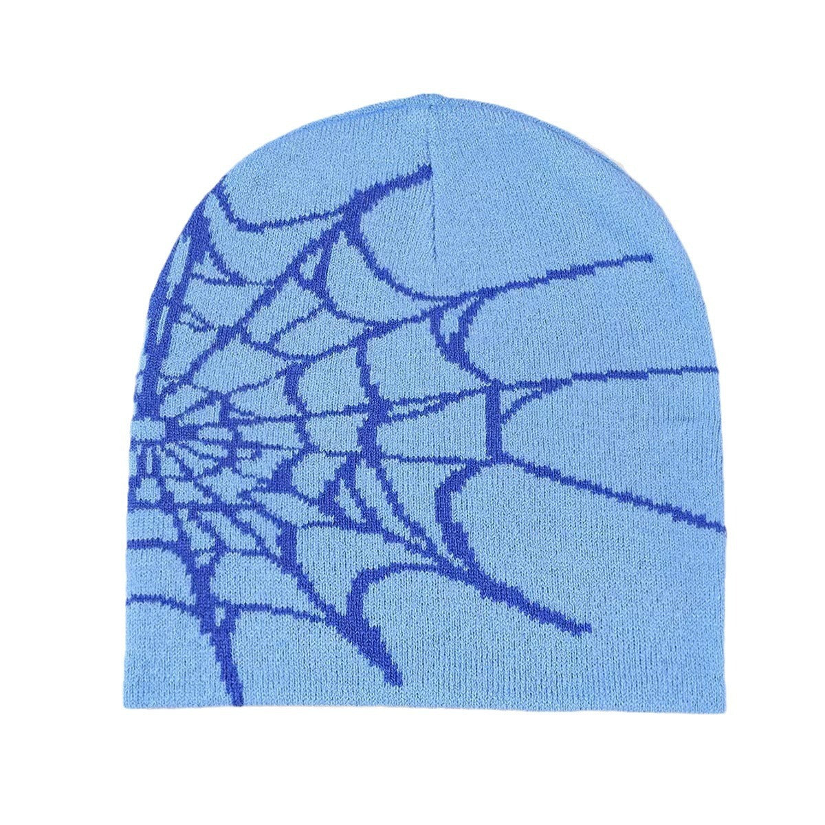 Spider Web Jacquard Knitted Hat Cold Protection In Autumn And Winter Limorista
