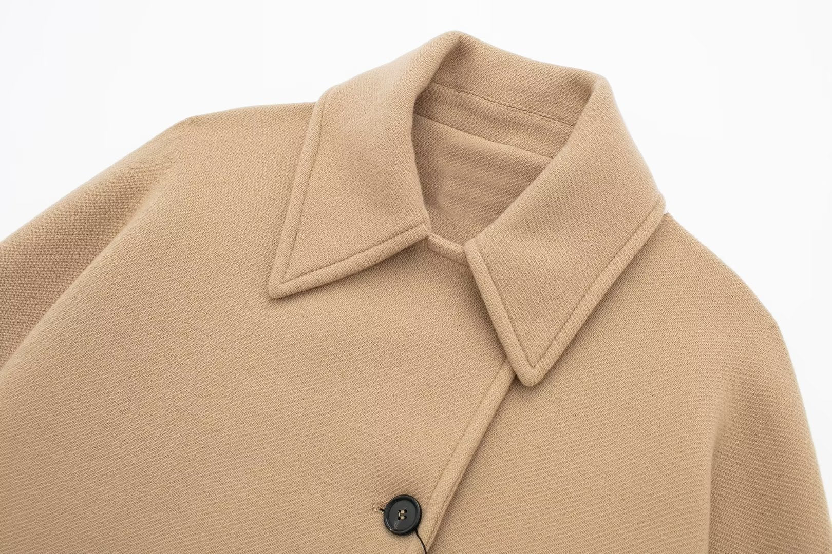 Ladies New Wool Blend Short Coat Limorista