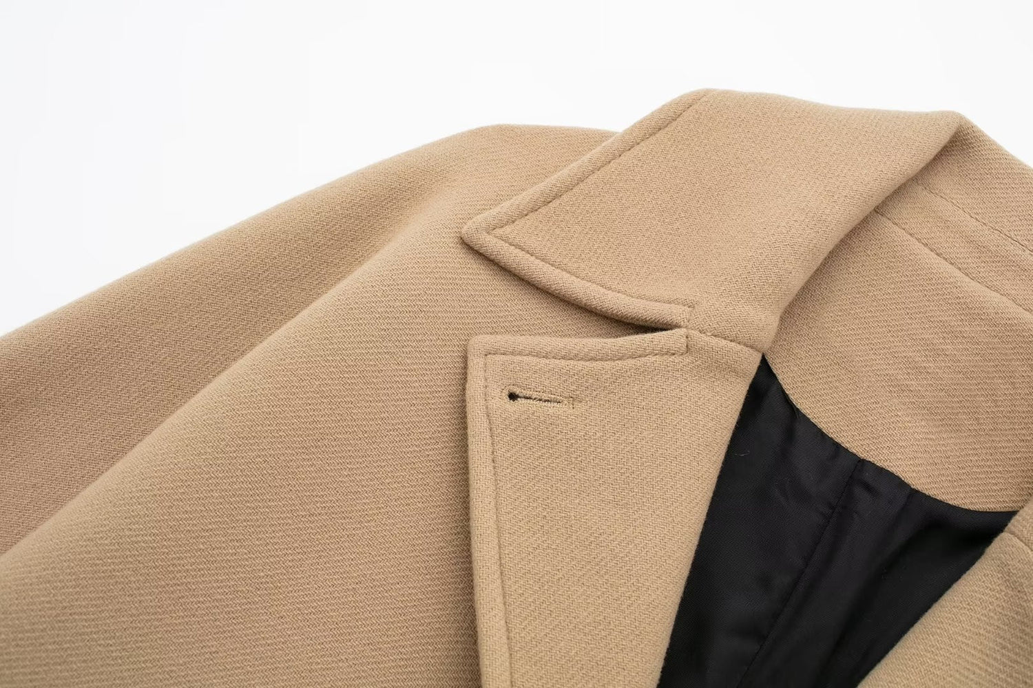 Ladies New Wool Blend Short Coat Limorista