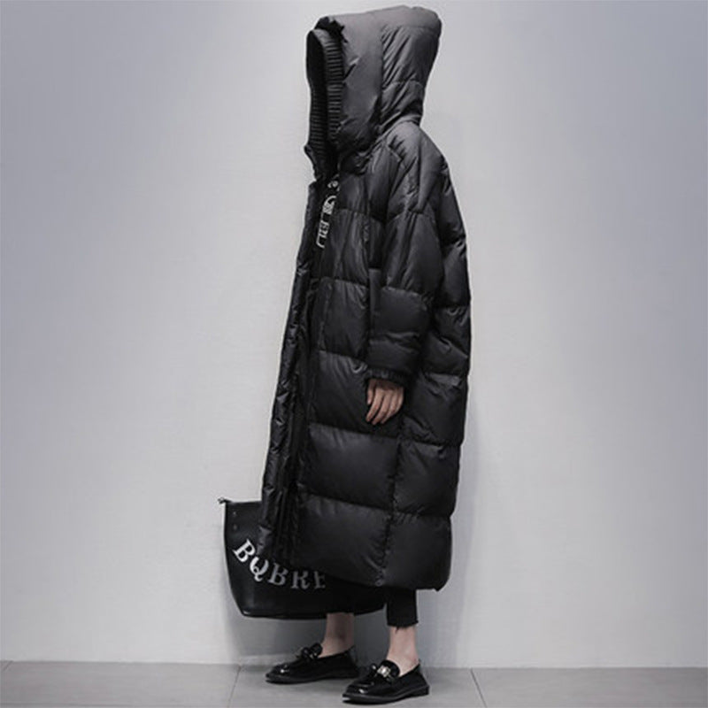 Winter Fleece-lined Thickened 90 White Duck Down Jacket Limorista