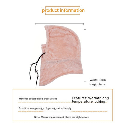 Winter Outdoors Cycling Sports Wind-proof Cap Cold Protection Thickening Scarf Hat Limorista