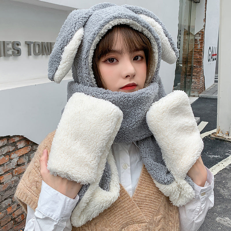 Bear ears scarf hat Limorista