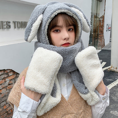 Bear ears scarf hat Limorista