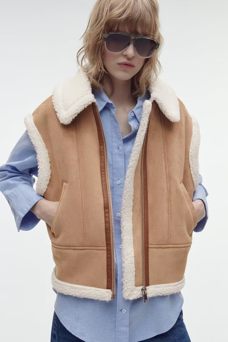 Street Fashion 3 Color Fur Vest Coat 9605 Limorista