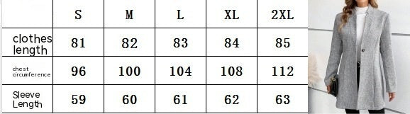 FallWinter Slim Jacquard Stitching Temperament Commute Women&
