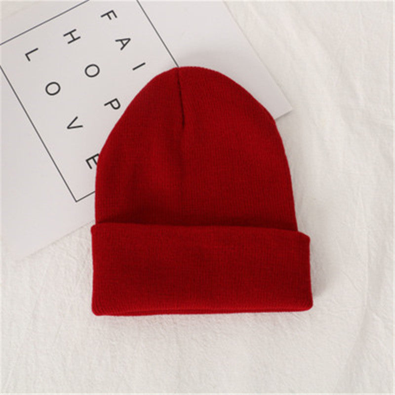 Knitted wool hat autumn and winter Limorista