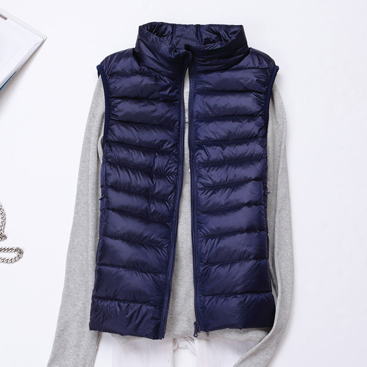 New Autumn Women  Light Down Vest Limorista
