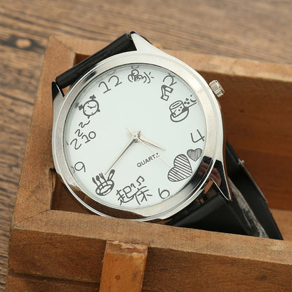 Simple And Casual Eating And Drinking Quartz Watch Limorista