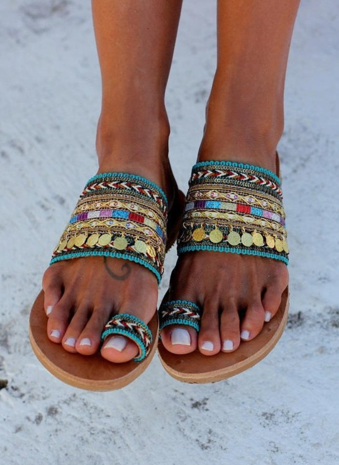 Handmade flat sandals Limorista