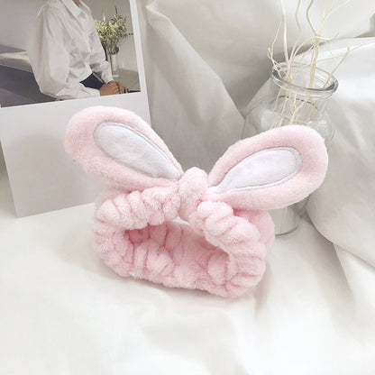 Rabbit Ear Washing Makeup Headband Limorista