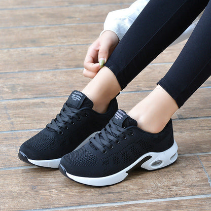 Flying Woven Mesh Shoes Women&