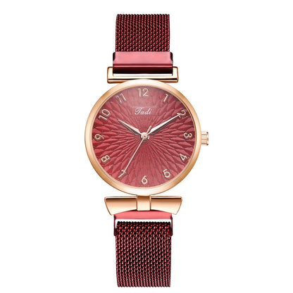 Fashion Mesh Strap Ladies Quartz Watch Limorista
