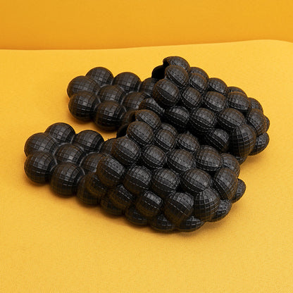 New Summer Fashion Massage Mesh  Bubble  Bathroom Slides Home Indoor Anti-Skid Shoes Limorista