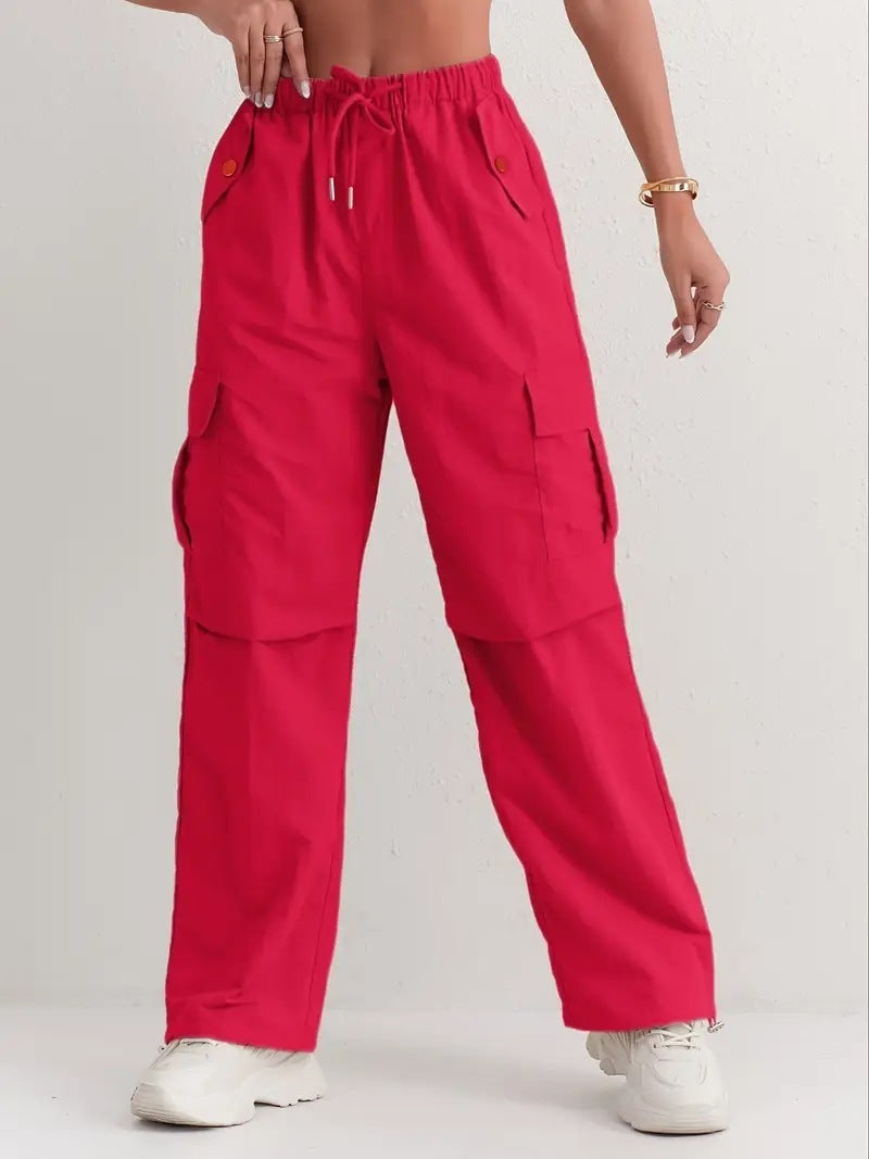 High Waist Drooping Quick-drying Leisure Wide Leg Track Pants Limorista